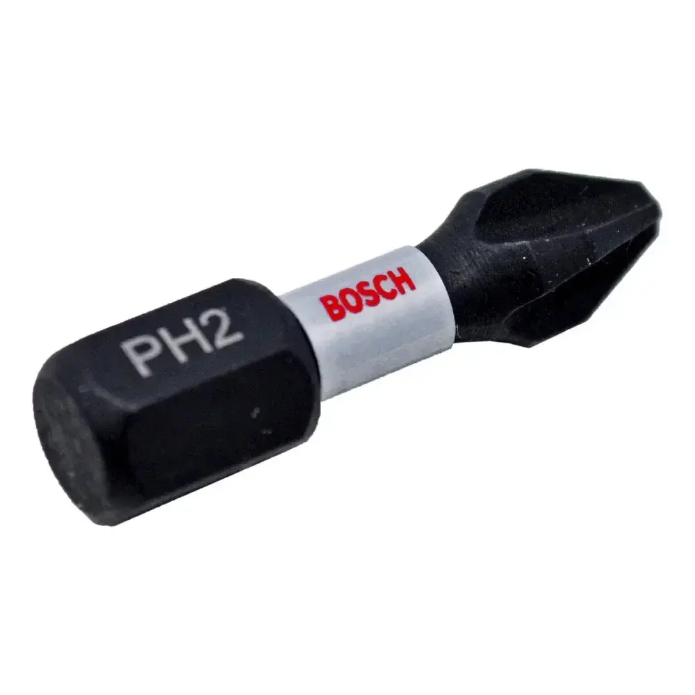 Ponta bits phillips PH2 25MM impact control Bosch — fotografia 8
