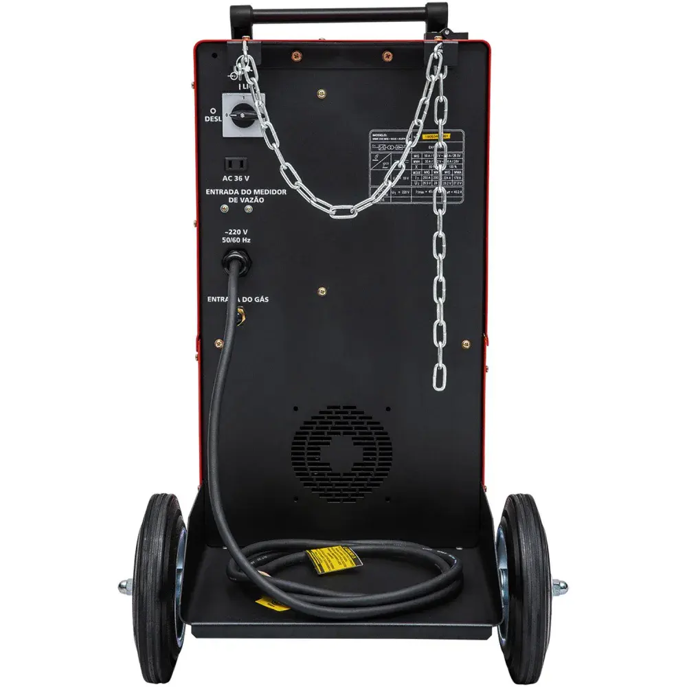 Máquina para solda mig/mag mme 250A 220V da Worker — fotografia 6