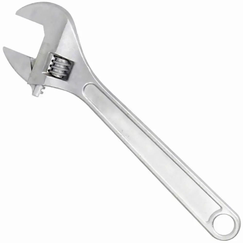 Chave inglesa ajustável 8 POL 200MM aço CRV cromada 1552555 Sparta — fotografia 3
