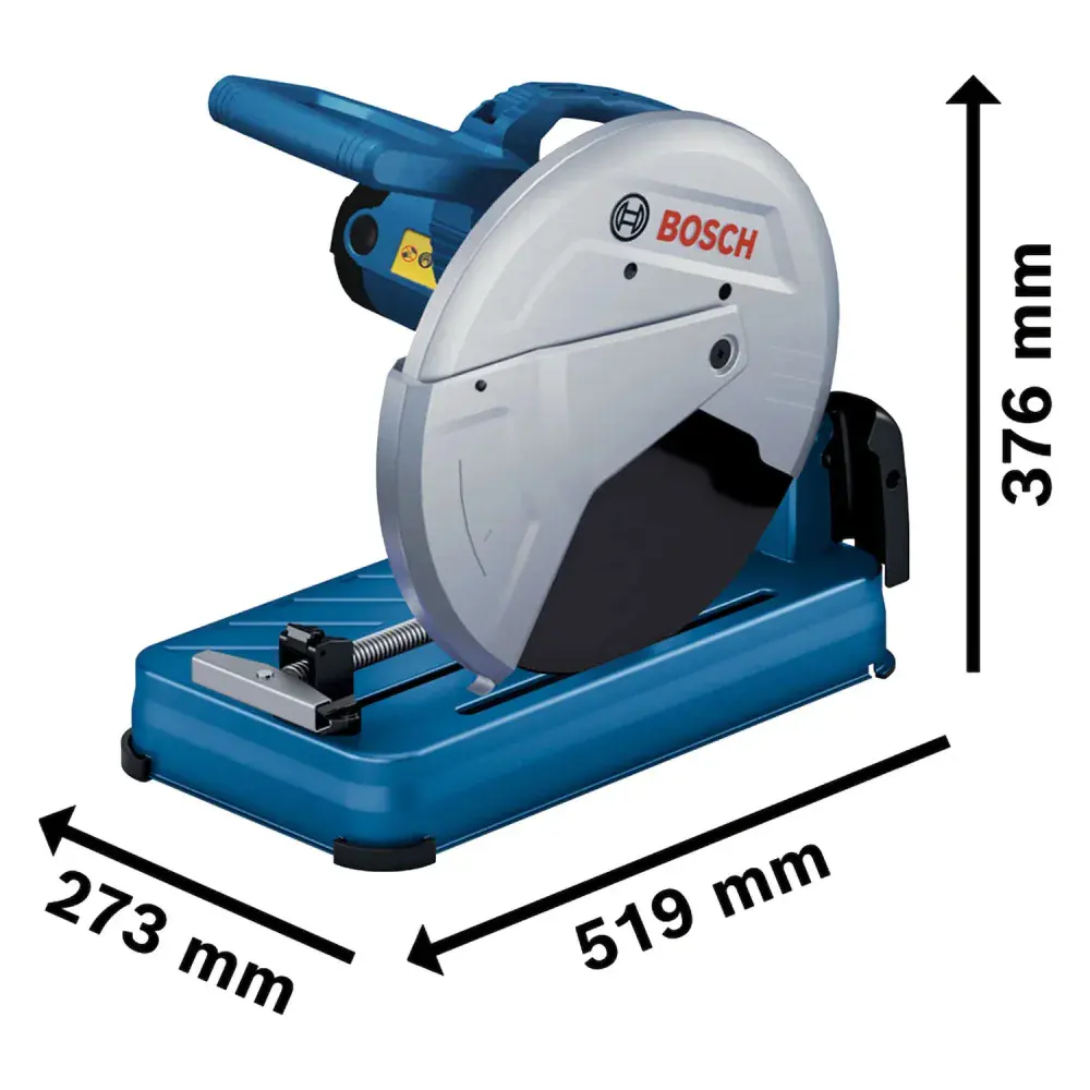 Cortadora de metal gco 230 110V com disco Bosch — fotografia 7