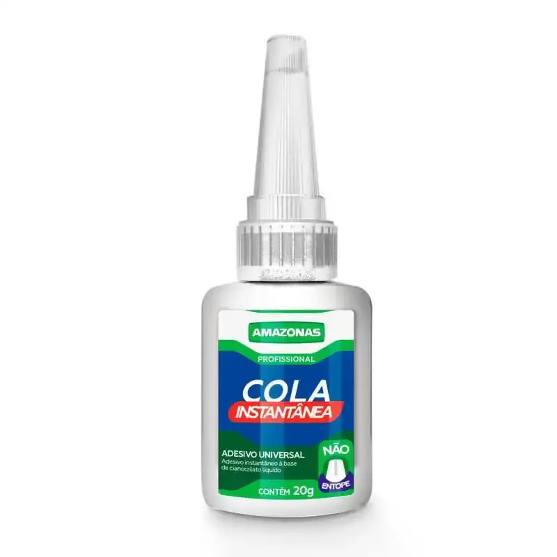 Cola instantânea secagem rápida 20 GR com 5 peças Amazonas — fotografia 2