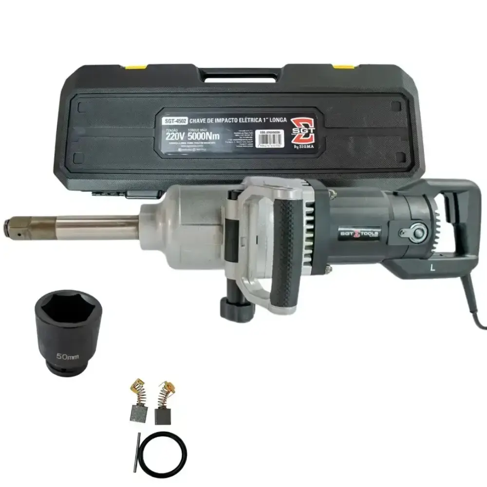 Chave de impacto 1POL longa 5000NM 220V SGT-4502 Sigma