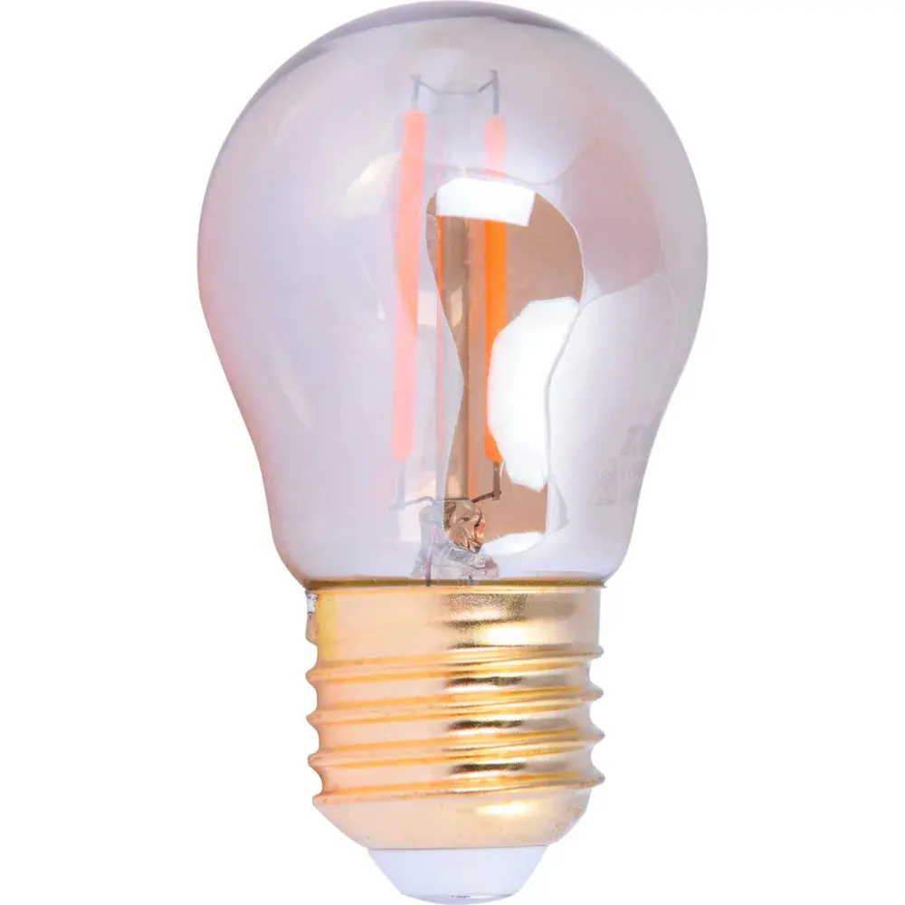 Lâmpada led filamento vintage globo G45 bivolt Liege