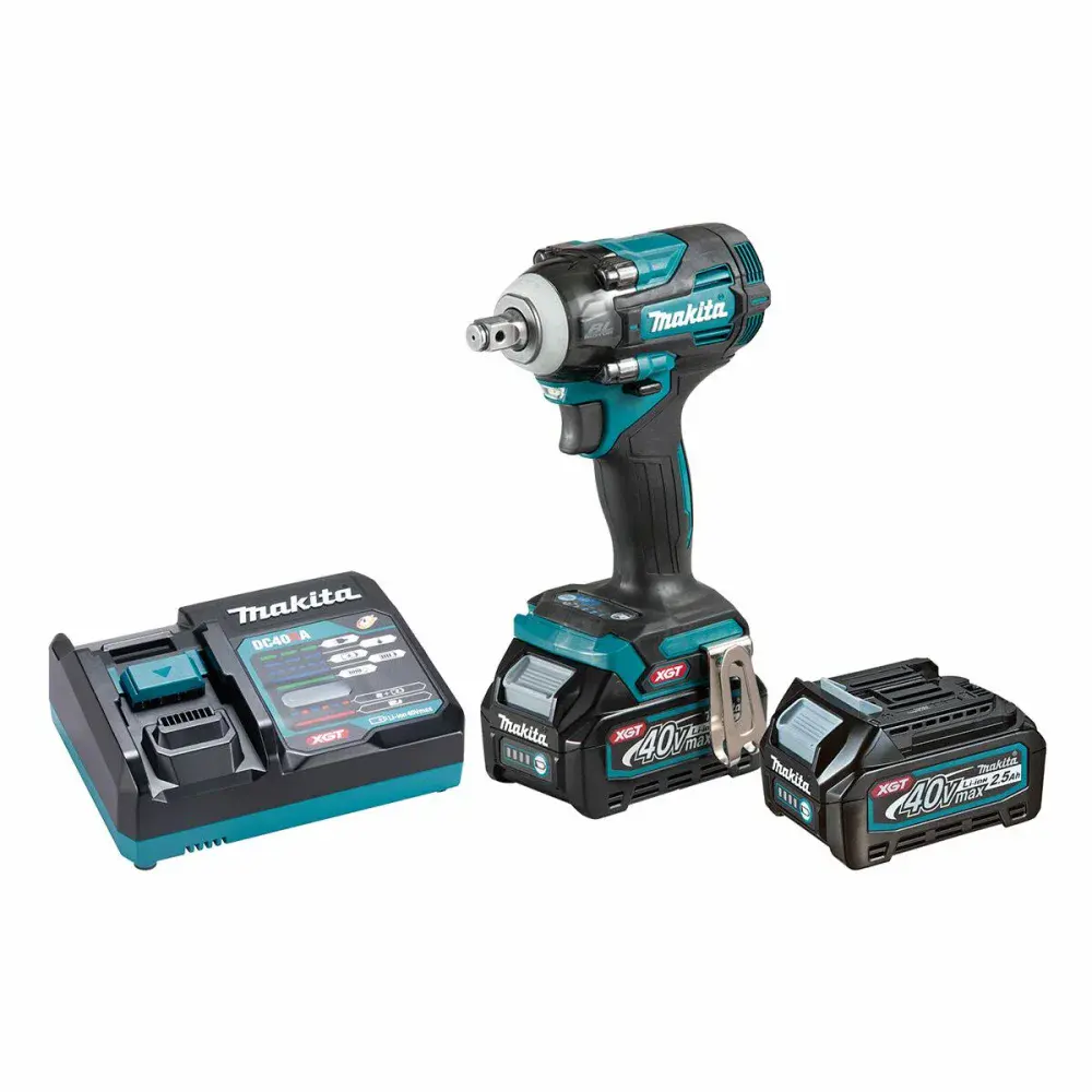 Chave de impacto à bateria xgt 40V 12,7MM-1/2 127V Makita — fotografia de referência