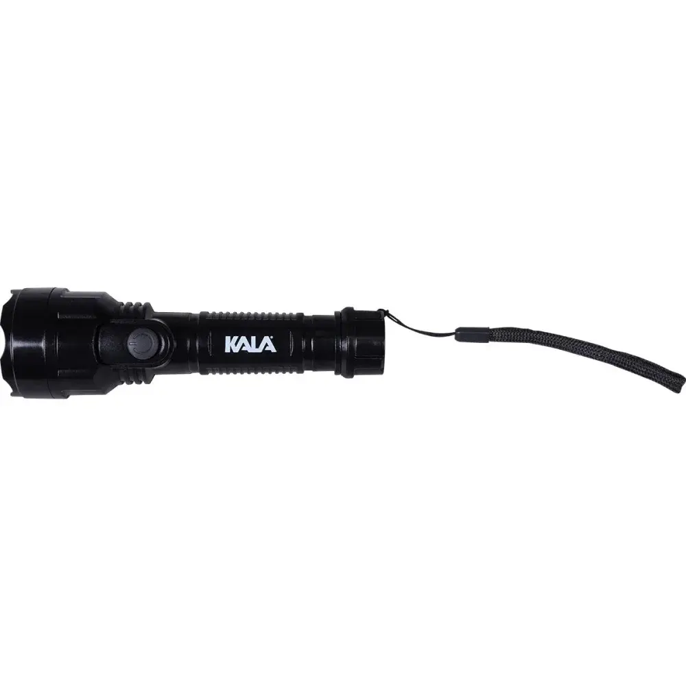 Lanterna super led 2AA preto Kala — fotografia 4