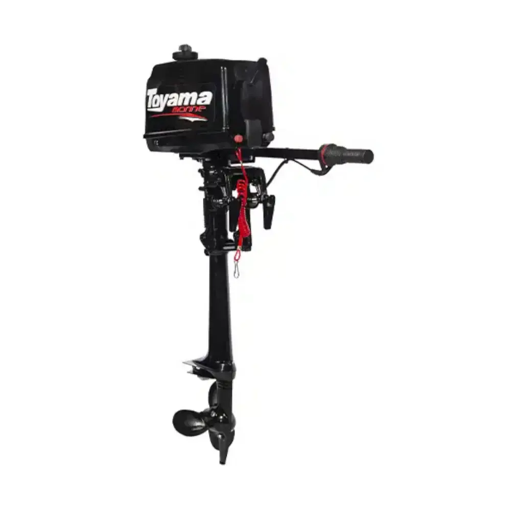 Motor de popa gasolina 2,6 HP 2 tempos TM2.6TS 750-014 Toyama — fotografia 4