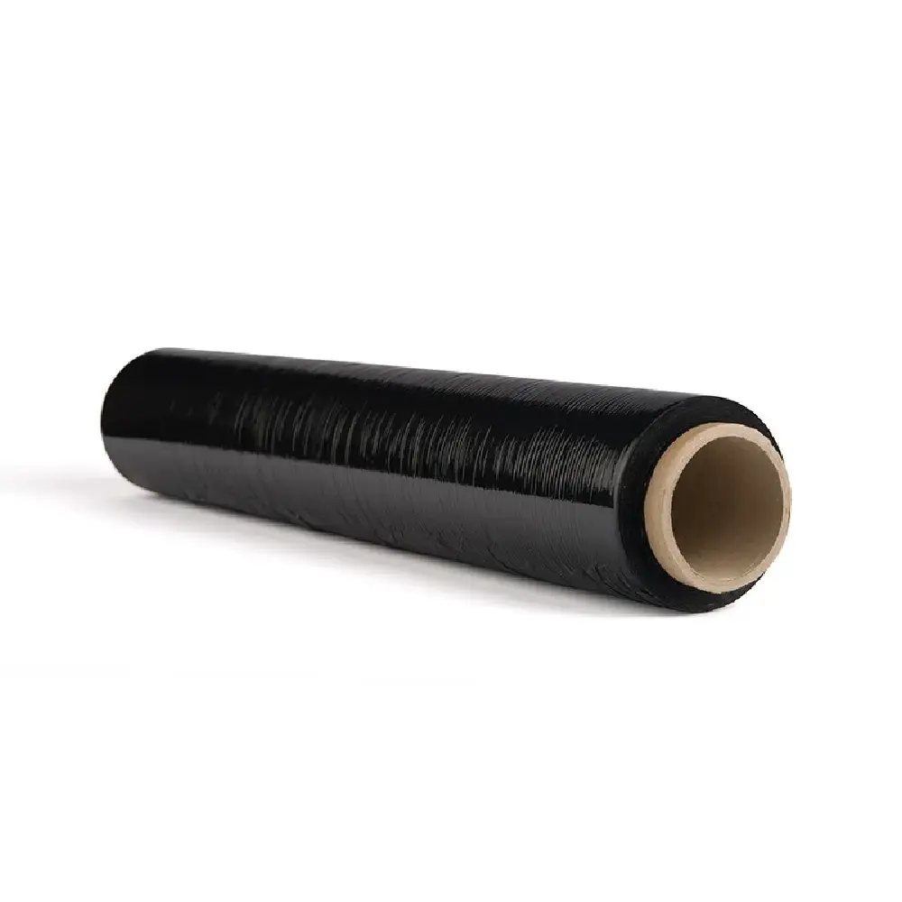 Filme Stretch 500 mm 260 m 3,5 kg Preto 1223 QUALITY PACKING — fotografia 2
