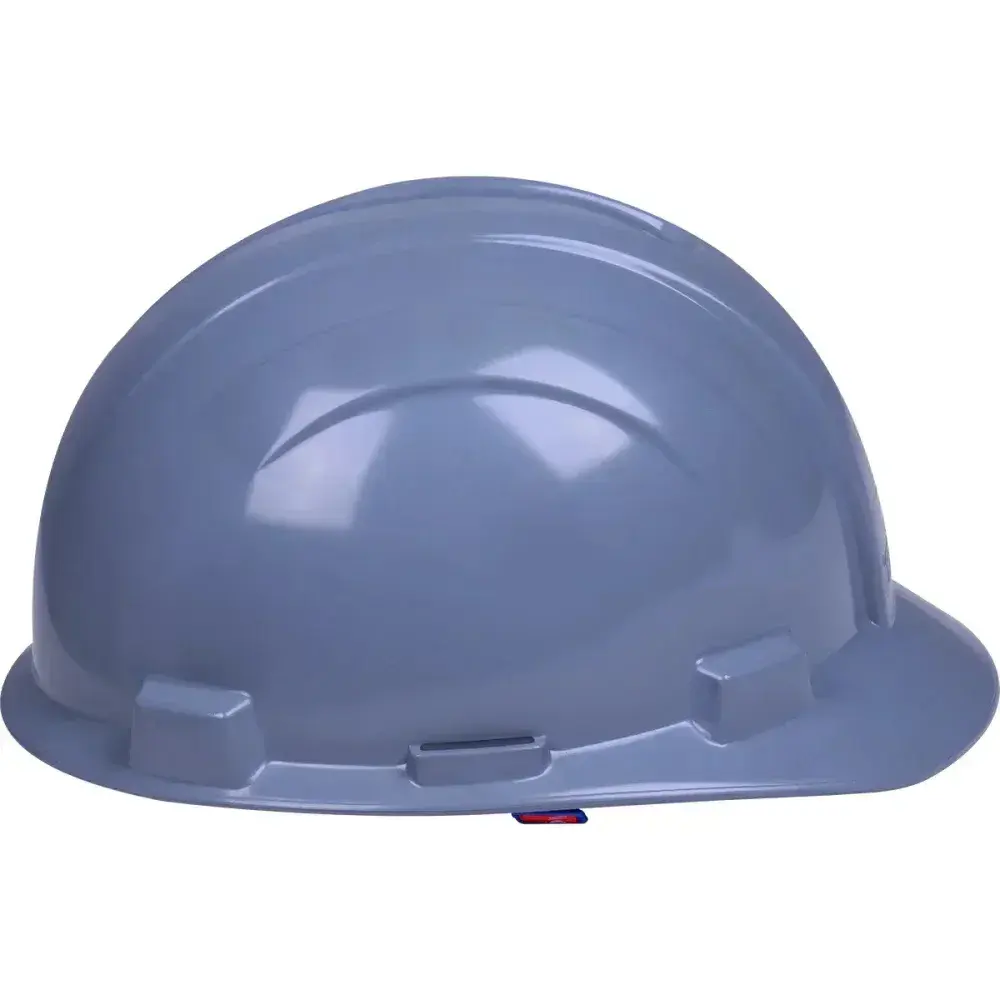 Capacete de proteção industrial cinza max Worker — fotografia 8