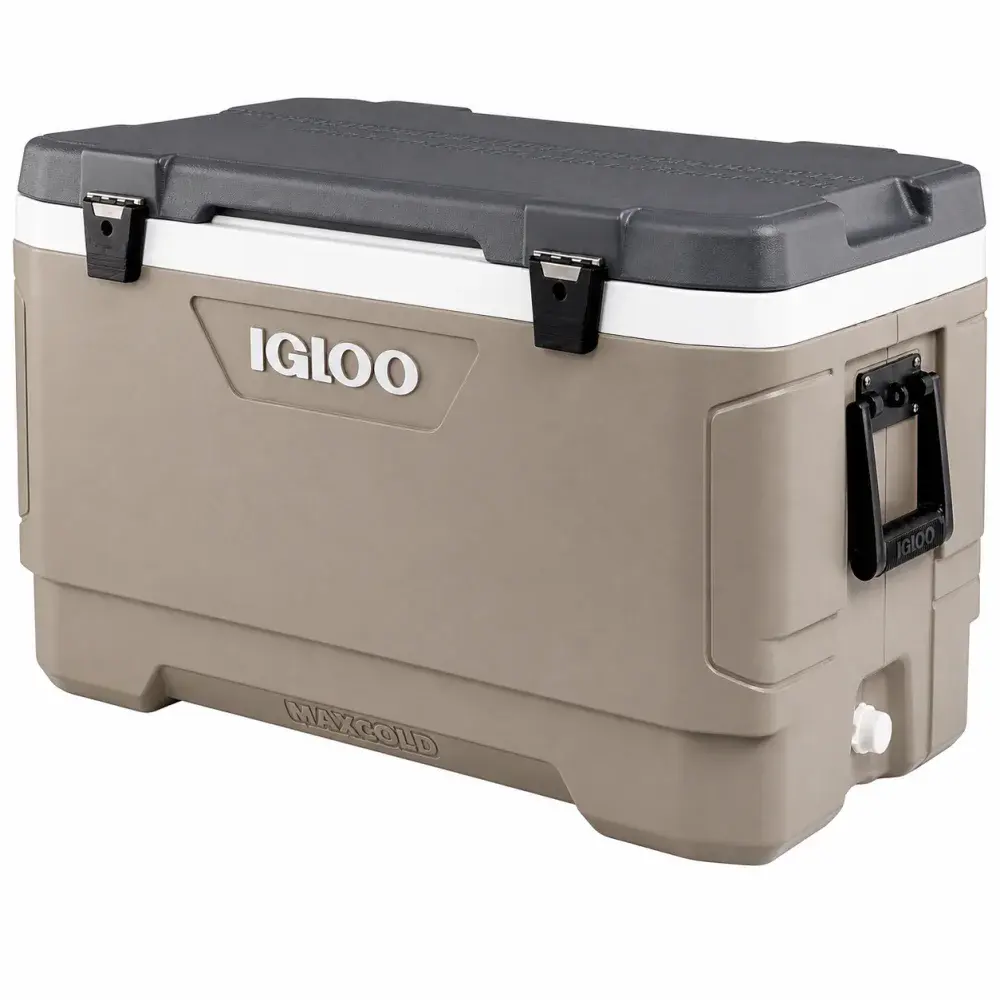 Caixa térmica maxcold 94L areia Igloo
