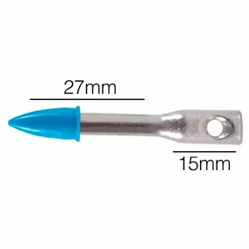 Pino para Fixação Ação Direta c/ 100 Unidades 1/4 POL x 3 x 27 com Furo Referência PX327 Ancora — fotografia 3