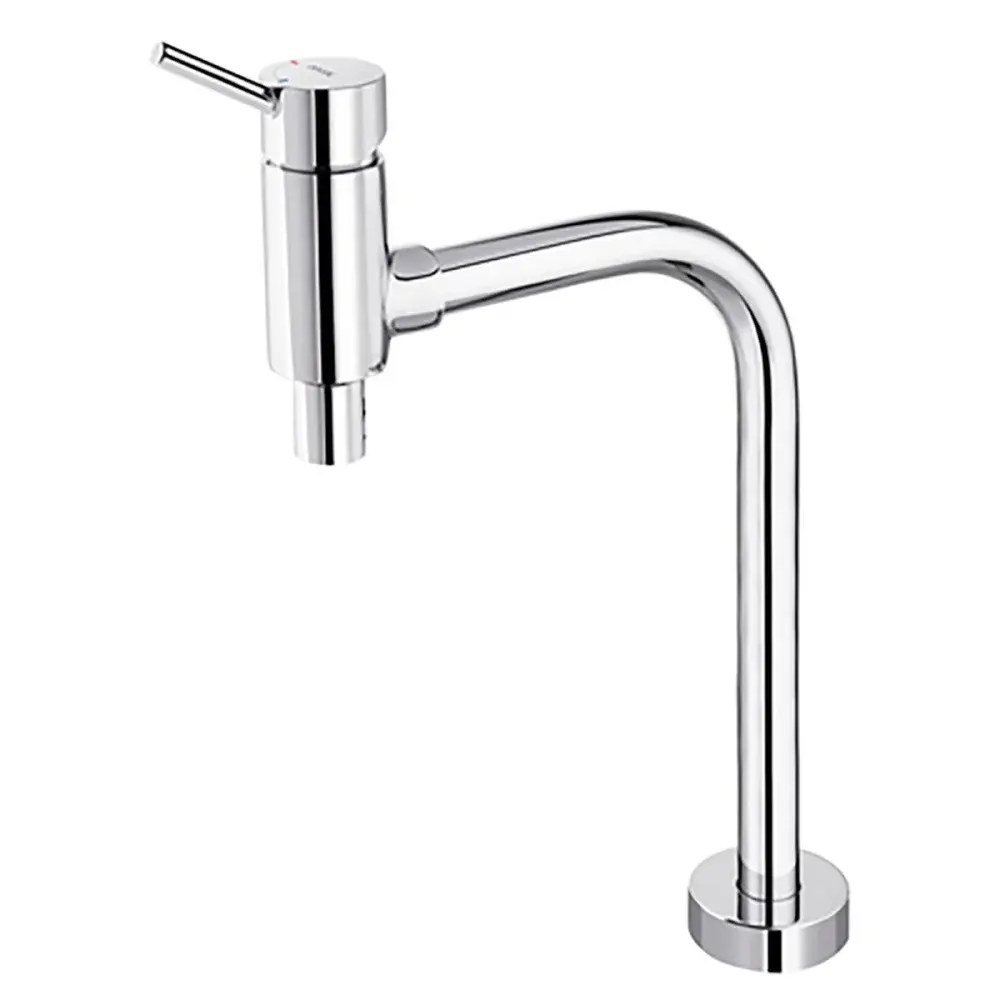 Torneira monocomanda para cozinha lóggica coldstart cromadadocol Docol