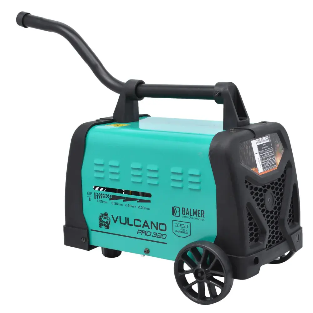 Transformador de solda 250A vulcano pro 320 Balmer - bivolt — fotografia 4