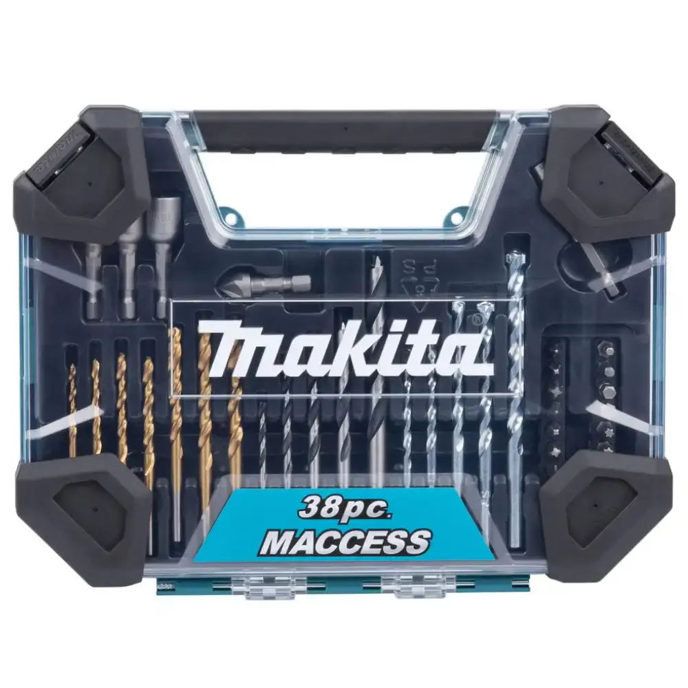 Kit de acessórios maccess com 38 peças E-22573 Makita — fotografia de referência