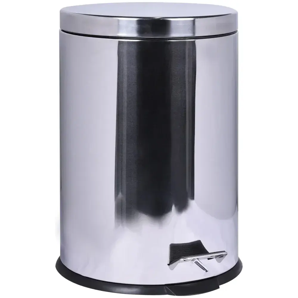 Lixeira de aço inox com pedal 20 litros Kala — fotografia 6