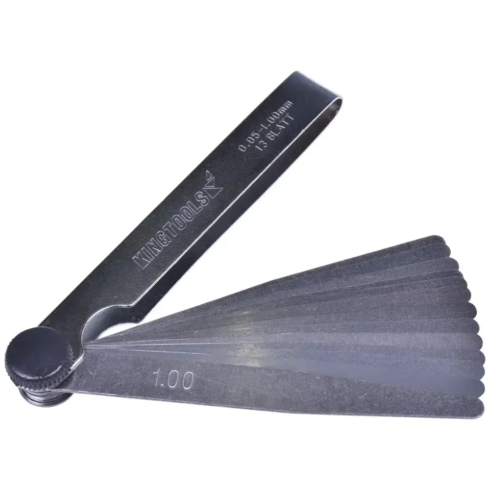 Calibrador de folga 13 lâminas 0,05-1MM 600,010 kingtools King Tools — fotografia 8
