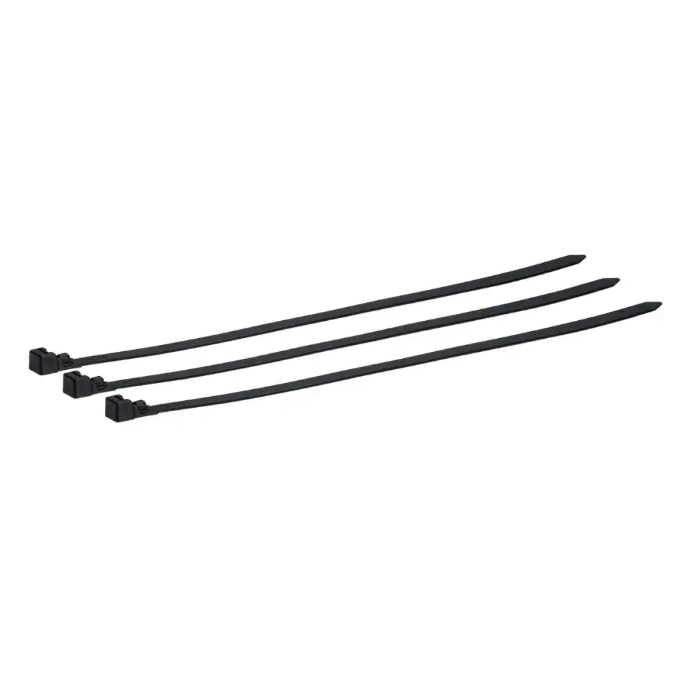 Abraçadeira com trava 250 x 7,6MM preta 20 peças Worker — fotografia 5