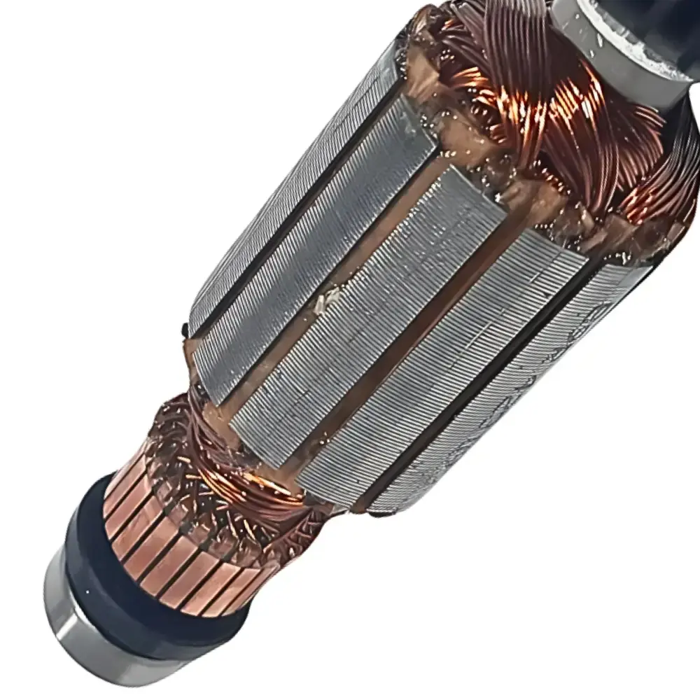 Conjunto de induzido e pinhão para esmerilhadeira 127V GWS 850 Bosch — fotografia 3