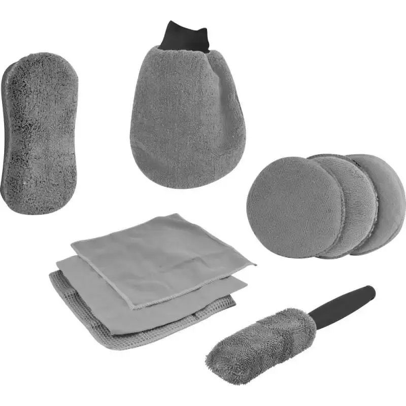 Kit para limpeza automotiva com 9 peças Nove54 — fotografia 2