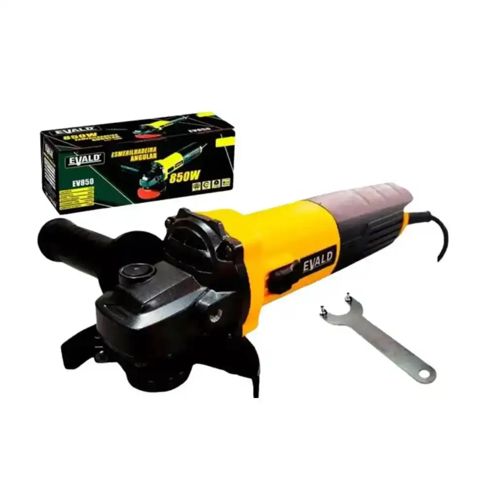 Esmerilhadeira angular 4.1/2 POL 850W 115MM EV850 Evald 220 V — fotografia 11