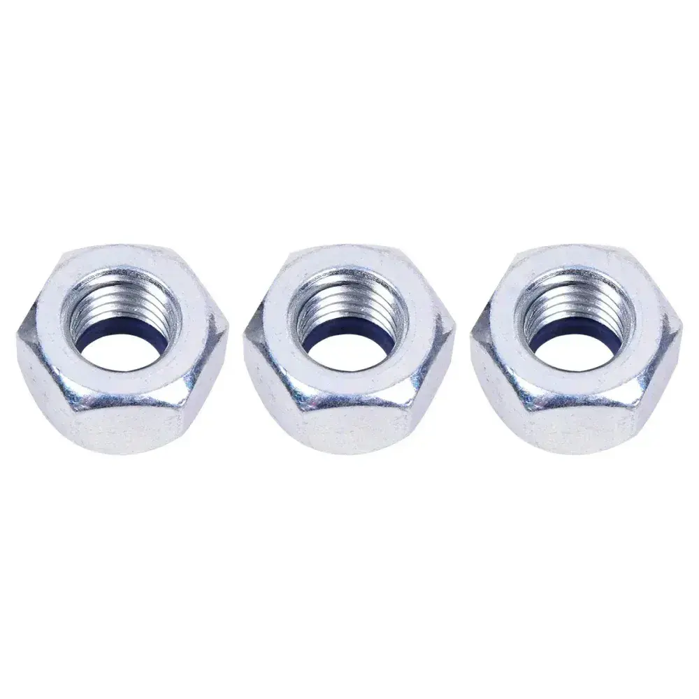 Porca sextavada travante ma zincado 10X17MM 500 peç Ciser — fotografia 5