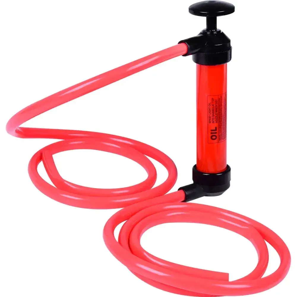Bomba manual portátil em pvc para transferência de líquidos Worker — fotografia 9