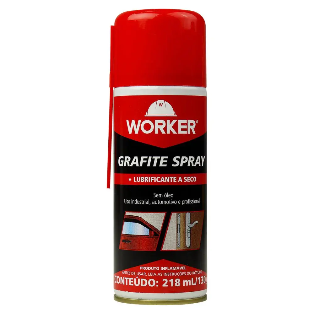 Grafite spray aerosol 218ML/130G 47597 Worker — fotografia de referência