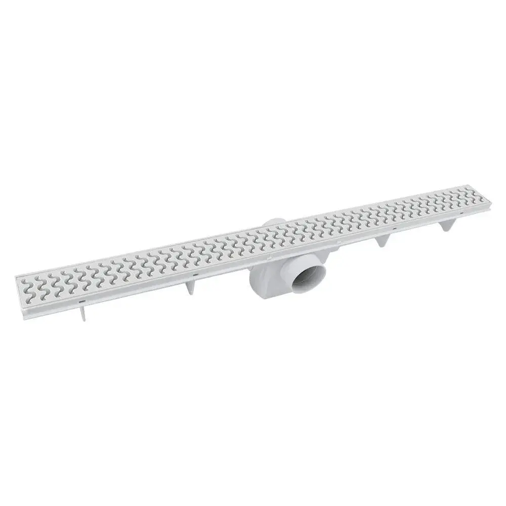 Ralo linear 70CM com grelha branca Amanco