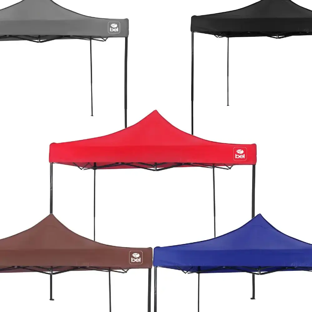 Tenda Gazebo Dobrável 3 x 3 Metros Oxford BEL Azul Belfix — fotografia 5