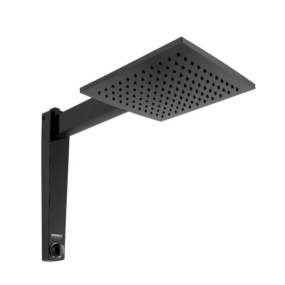 Chuveiro acqua century eletrônico 5500W 127V preto lorenzetti Lorenzetti Duchas