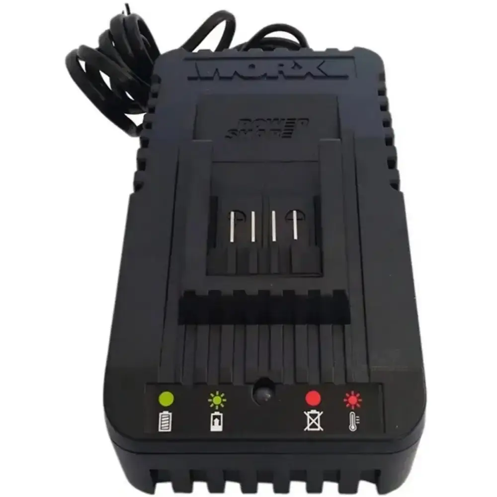 Carregador de bateria powershare bivolt 16-20V com bateria 20V 2,0AH worx Positec — fotografia 3