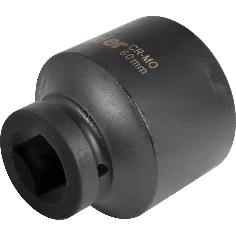 Soquete Sextavado Impacto Encaixe 1 polegada 60MM Cromado VONDER — fotografia 3