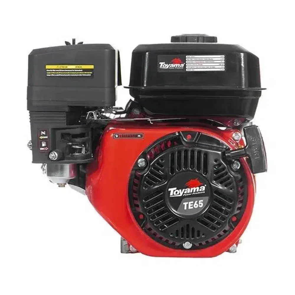 Motor a gasolina TE65X com partida manual 6.5HP Toyama — fotografia 7