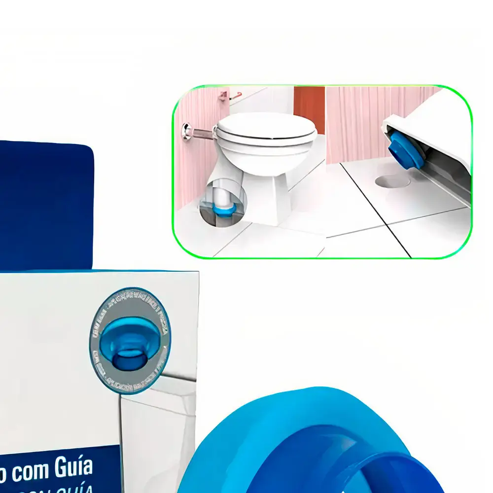 Anel de vedação com guia para vasos sanitários 21401000100 Tekbond — fotografia 5