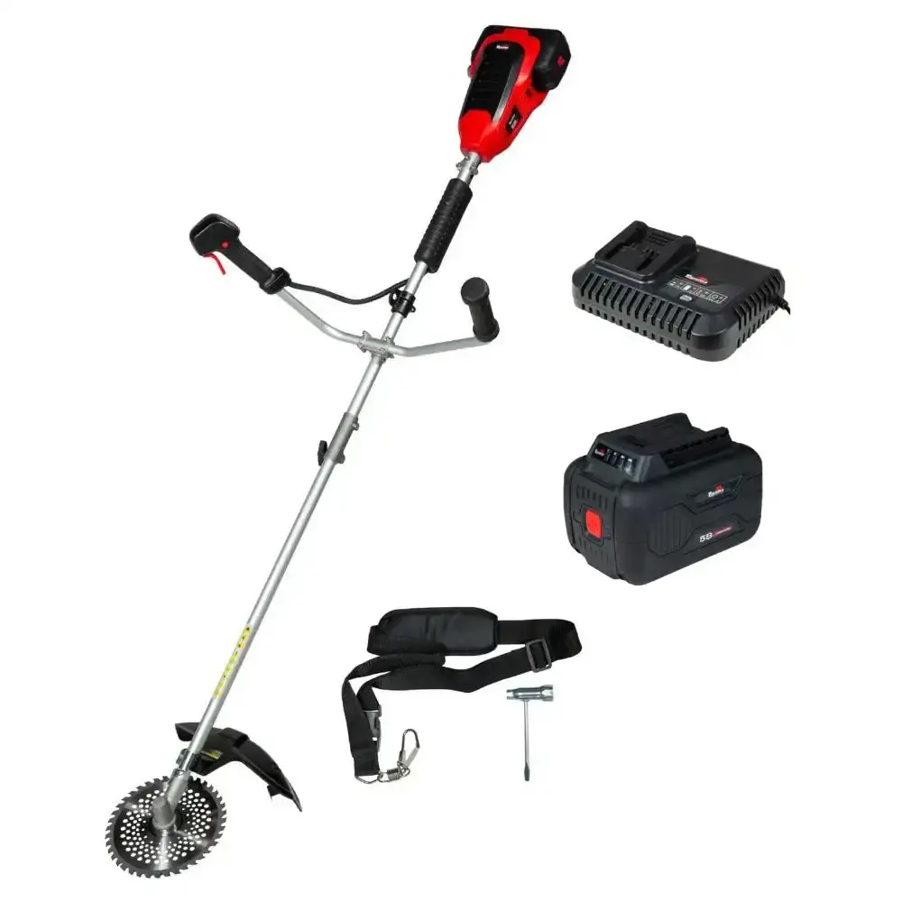 Roçadeira lateral a bateria 58V com carregador TBT58BCX-K Toyama