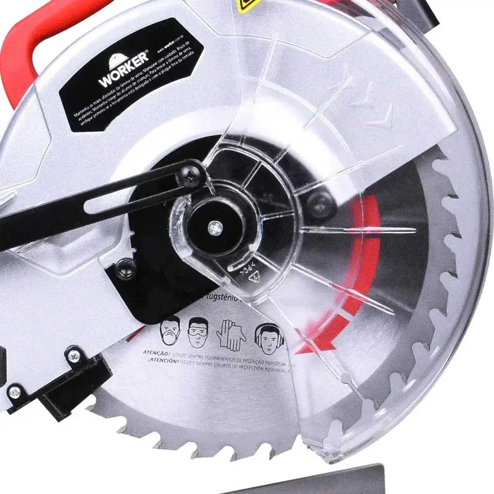 Serra esquadria 10 250MM 1800W Worker — fotografia 12