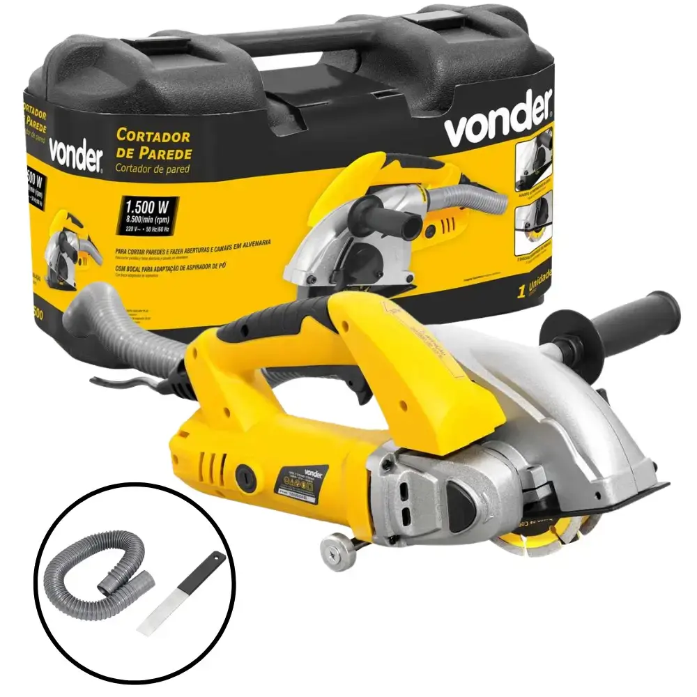 Cortadora de parede 1500W CPV 1500 Vonder 110 V