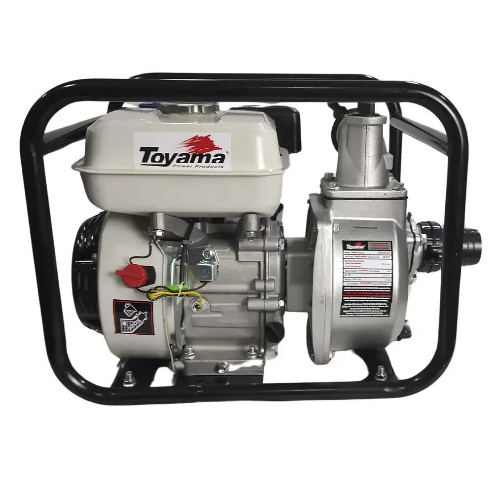 Motobomba autoescorvante à gasolina 4T motor 5.5 HP TWP50SH Toyama — fotografia 3