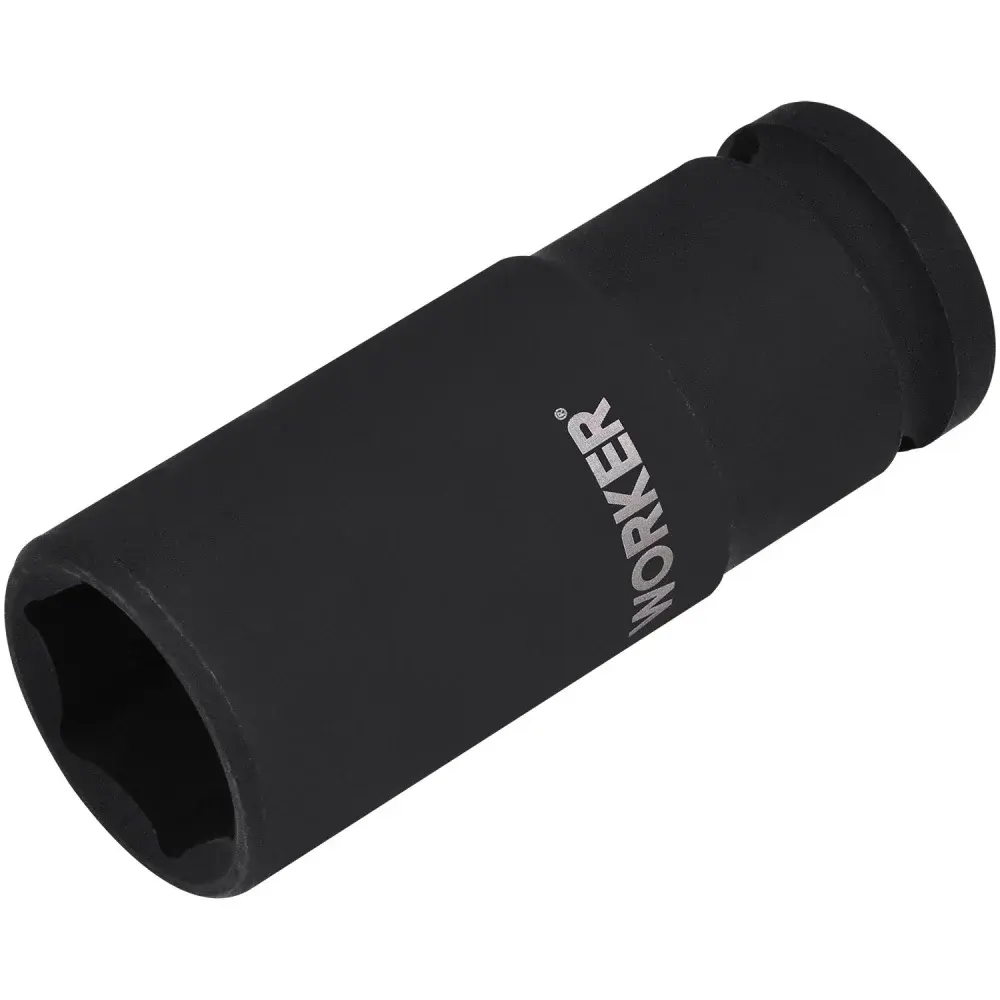Soquete sextavado de impacto longo encaixe 1/2 22MM Worker — fotografia 4