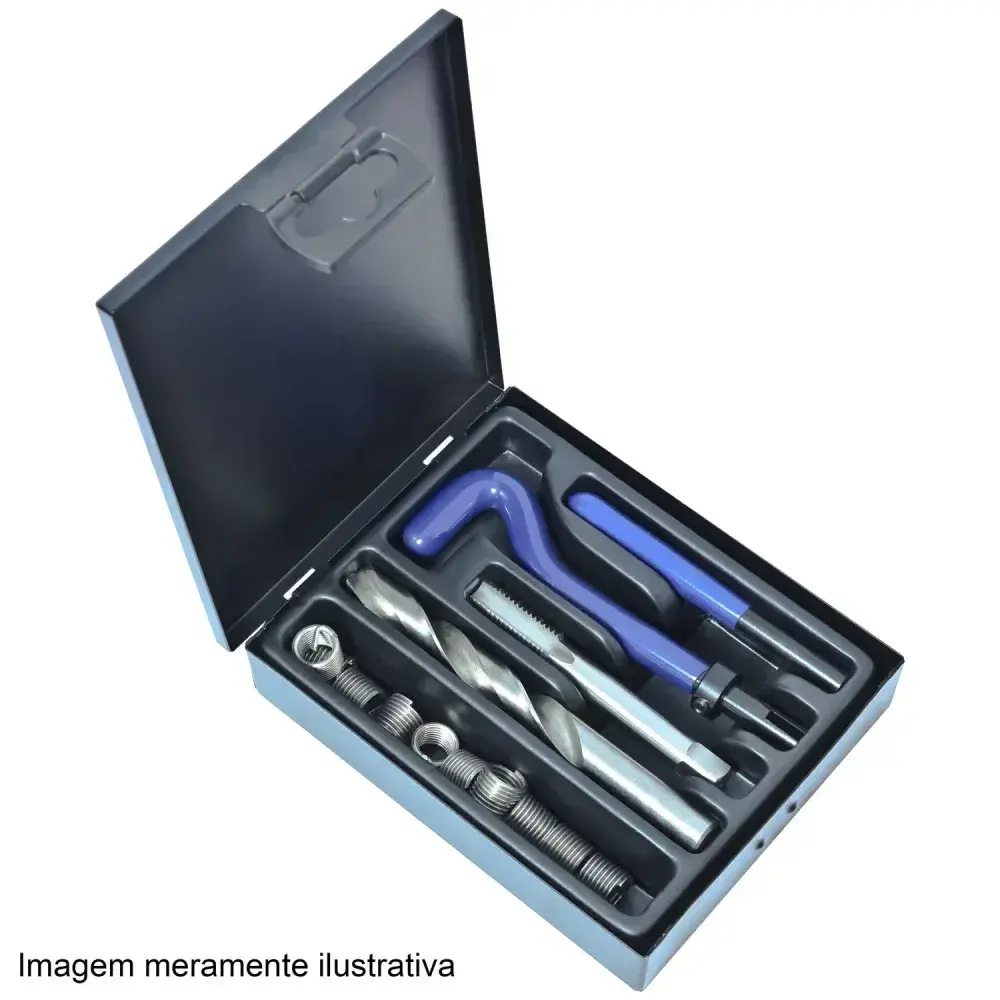 Kit rosca postiça para reparos MF5 x 0,5 Rocast 95,0019