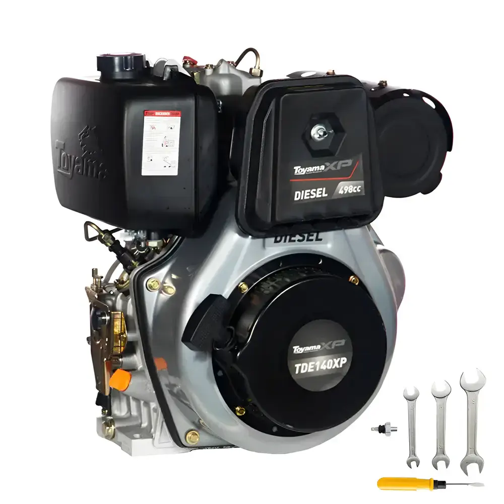 Motor diesel 13,5 HP manual retrátil TDE140XP Toyama