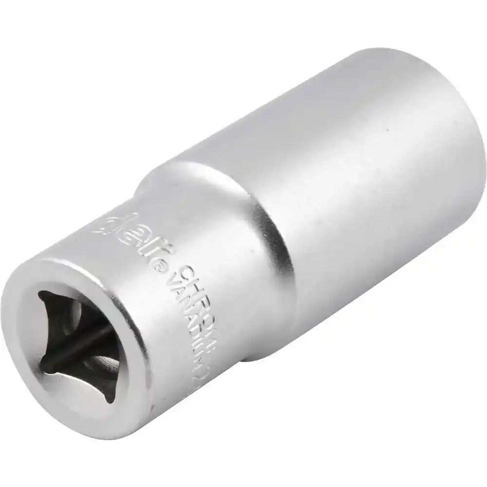 Soquete Estriado Encaixe 1/2 polegada 32MM LONGO VONDER — fotografia 3