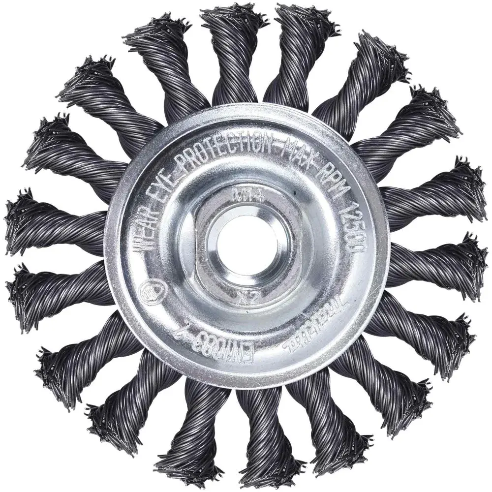 Escova de aço circular 100MM D-55245 Makita — fotografia de referência