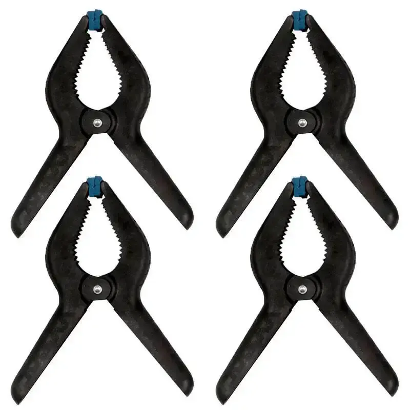 Grampo multiuso 3 POL 75 MM reforçado kit com 4 peças 7353 Brasfort — fotografia de referência