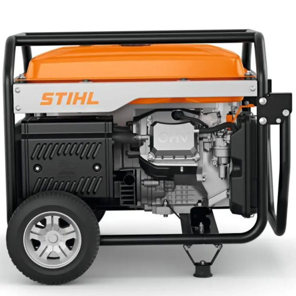 Gerador a gasolina 10 KVA 220V e 9,13 KVA 127V 4 tempos GR 80 Stihl — fotografia 4