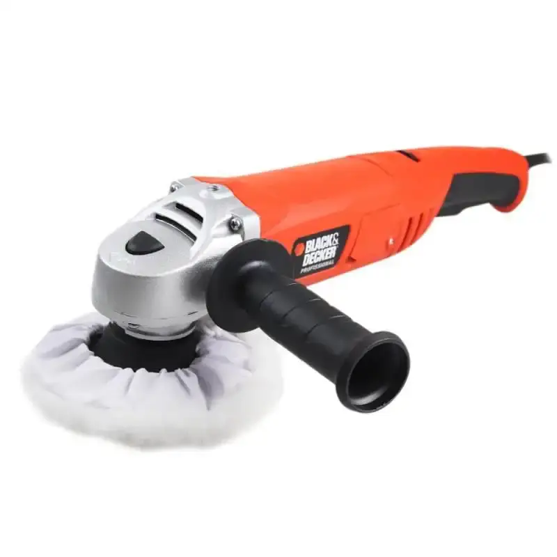 Politriz profissional 5 pol 600W com maleta plástica WP600K black & decker 110 V — fotografia 2
