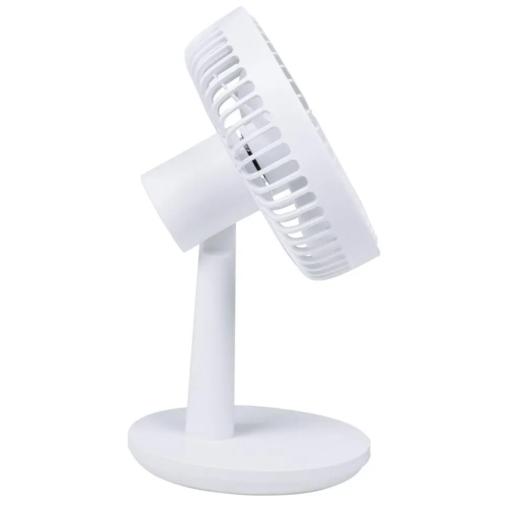 Ventilador de mesa portátil branco 5W usb Liege — fotografia 2