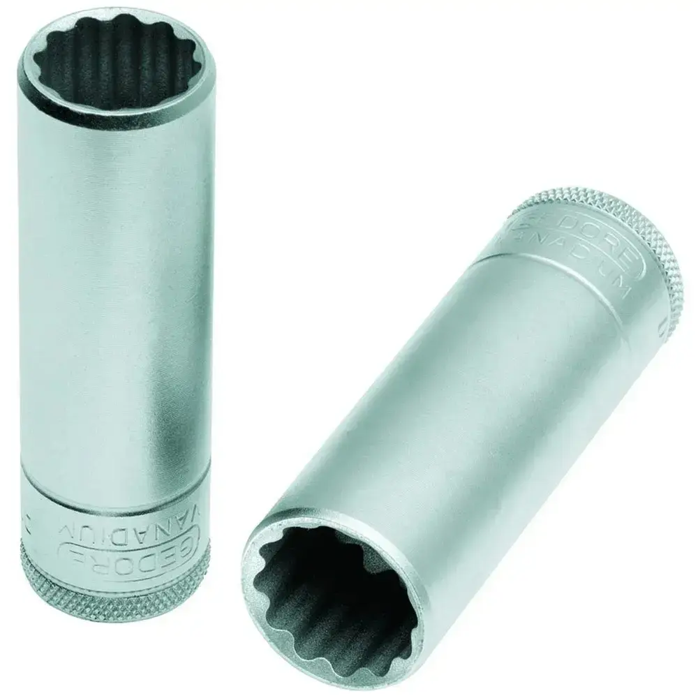 Soquete Encaixe 1/2 x 13mm Longo Estriado 015701 GEDORE — fotografia 5