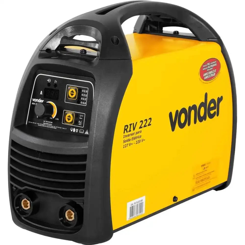 Retificador e inversor para solda elétrica 127V/220V RIV222 Vonder — fotografia 2