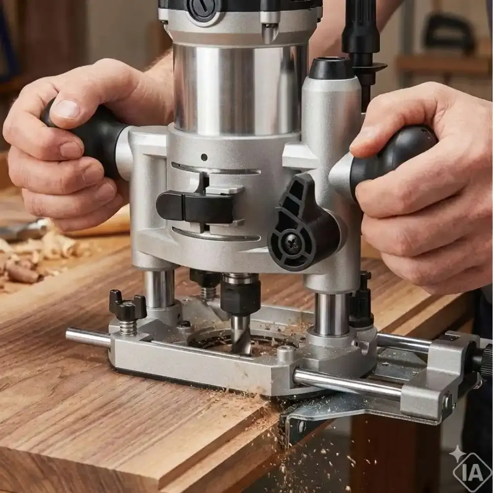 Base de mergulho para tupia laminadora KA6400 Kress — fotografia 5