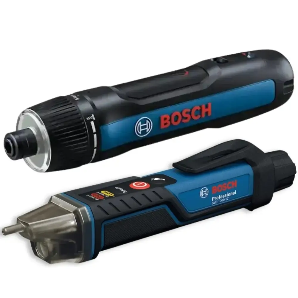 Parafusadeira a bateria 3,6V bivolt com detector de tensão GVD 1000-17 Bosch — fotografia 4